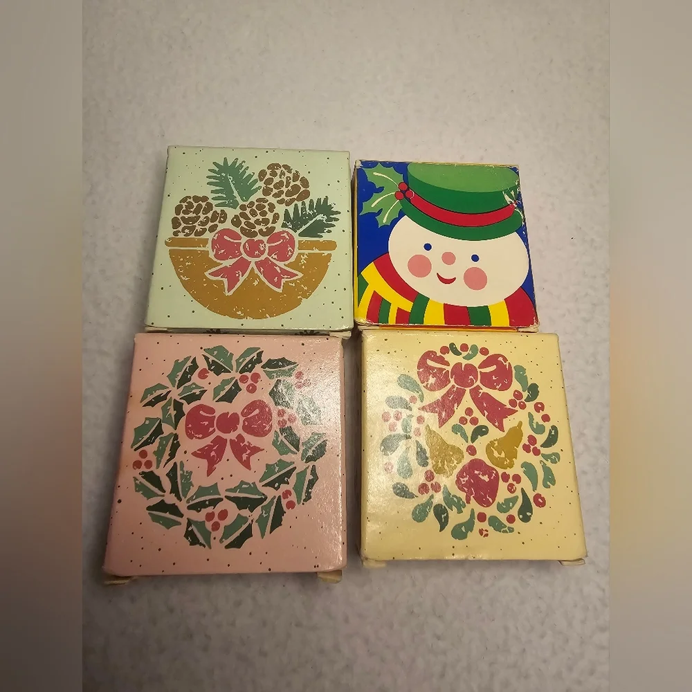 Vintage Avon Holiday Soaps